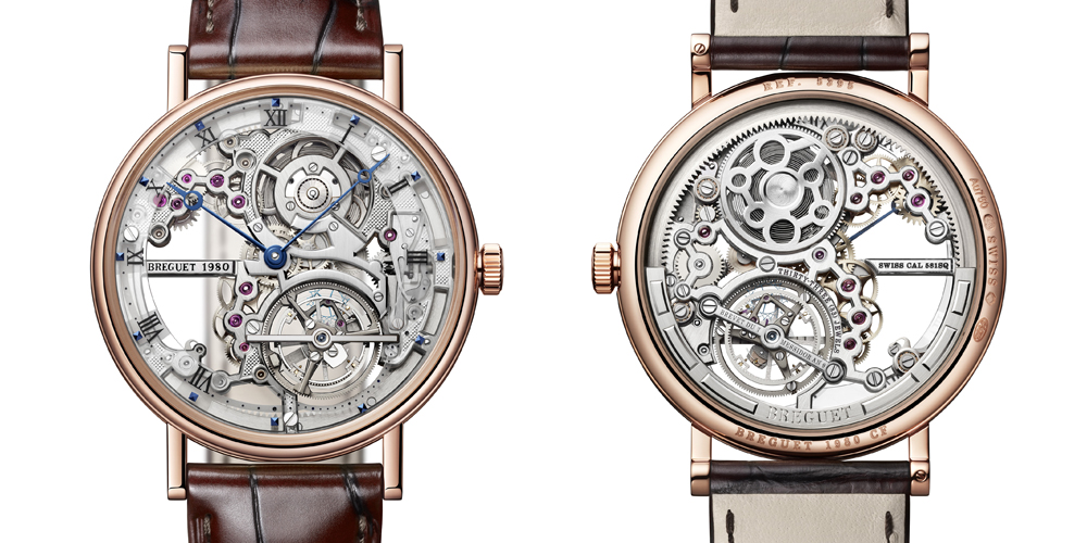 Breguet Classique Tourbillon Extra Plat Squelette 5395 WATCH