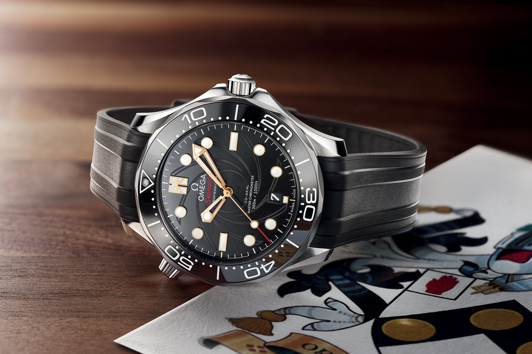 Omega: Seamaster Diver 300M 50th Anniversary Of On Her Majesty’s Secret ...