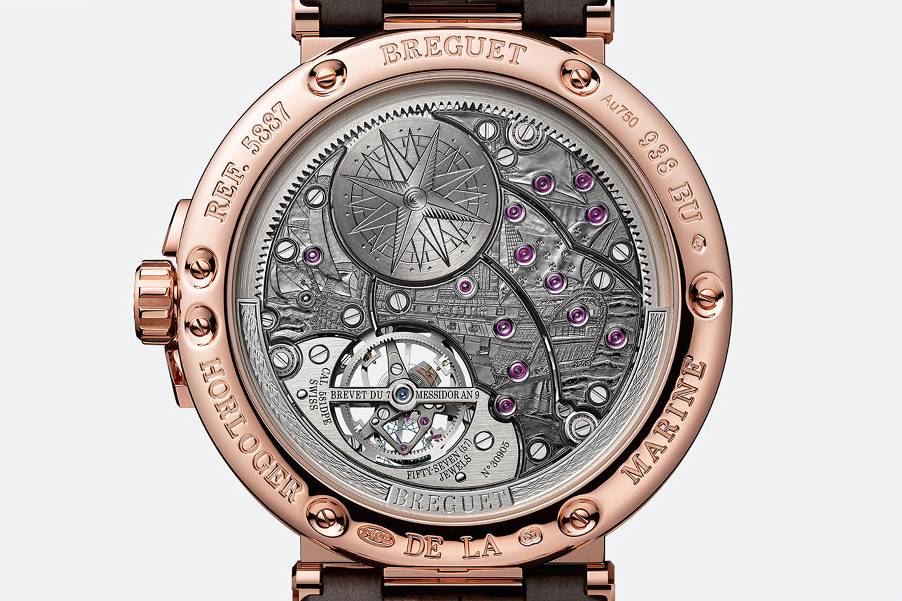 Breguet Marine Tourbillon quation Marchante 5887 WATCH INSANITY