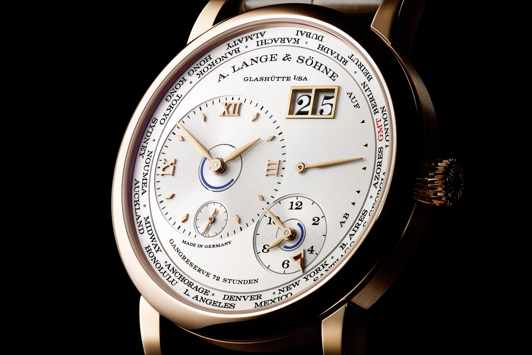 A. Lange & Söhne: New LANGE 1 Time Zone 2020 | WATCH INSANITY