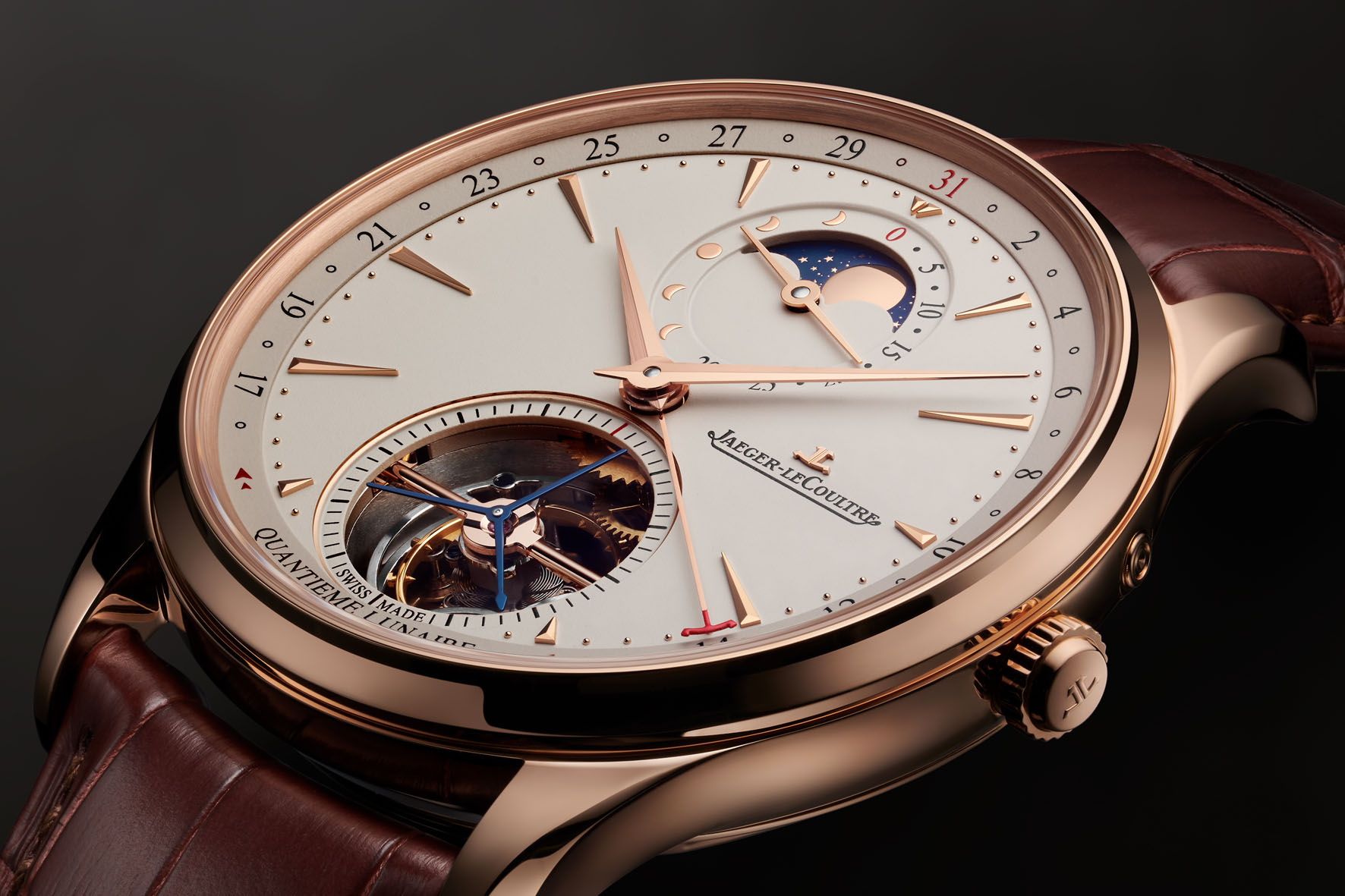 Jaeger LeCoultre Master Ultra Thin Tourbillon Moon WATCH INSANITY