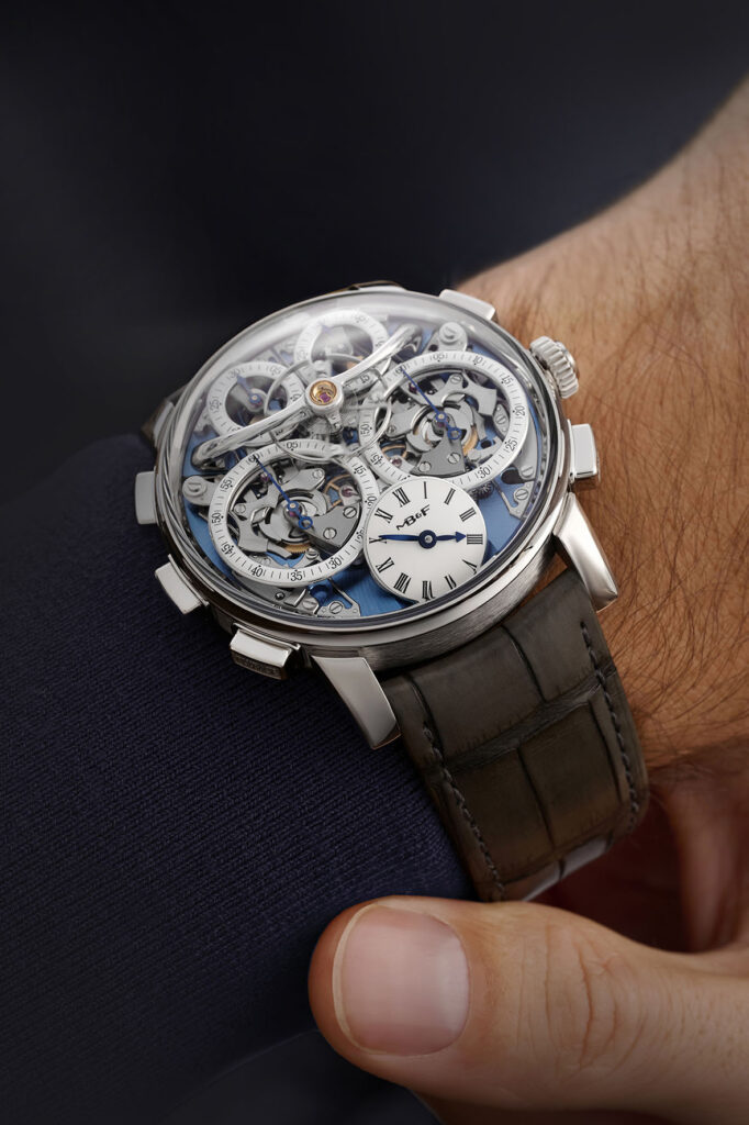 MB&F LM Sequential Flyback Platinum