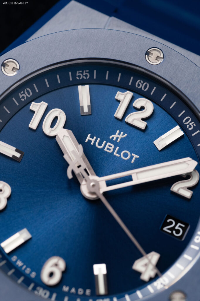 Hublot Big Bang Integrated Time Only 38mm Ceramic Blue