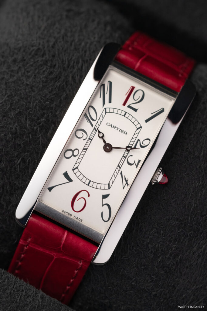 Cartier Tank Cintrée Montenapoleone Platinum