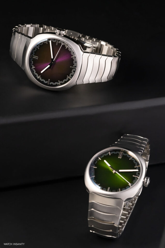 H. Moser & Cie Streamliner Centre Seconds Matrix Green & Purple Haze