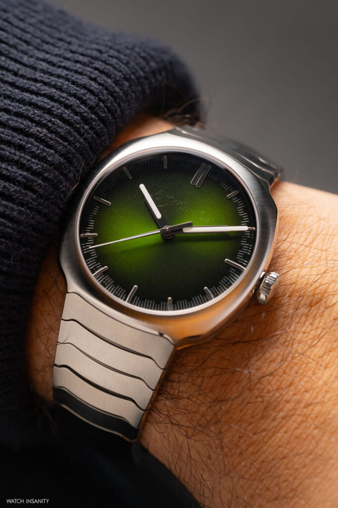 H. Moser & Cie Streamliner Centre Seconds Matrix Green 